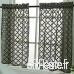 Lace Geometric Fine Jacqu Tulle Window Drape Valance Panel Fabric - B07T6TN932